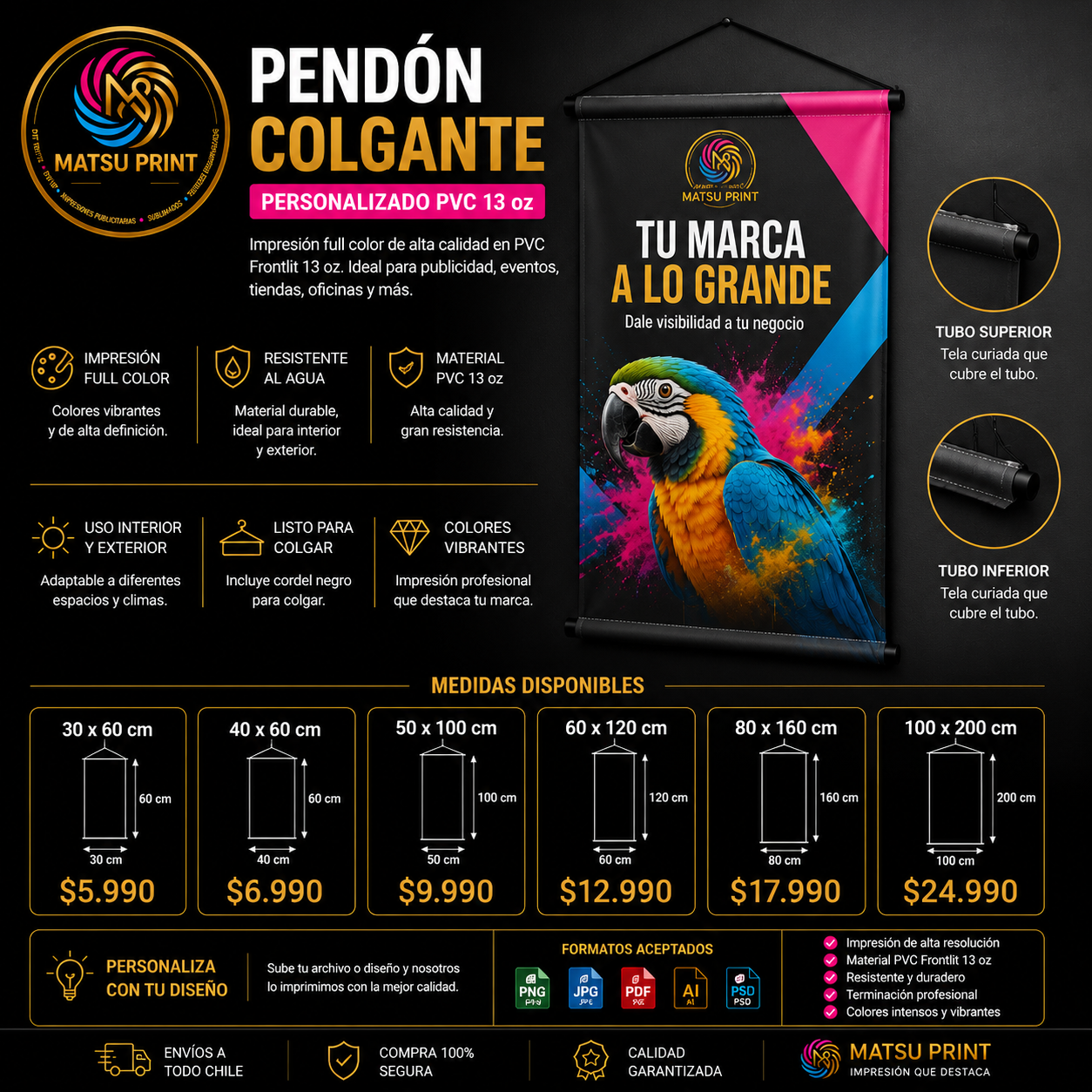 Pendón Colgante